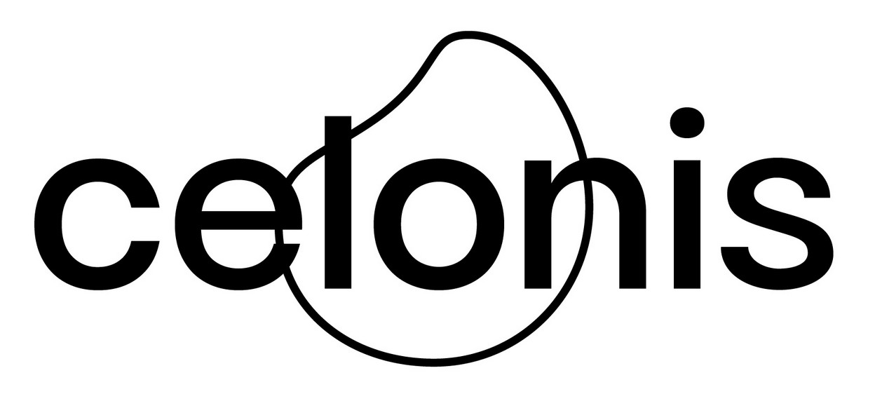 Celonis wordmark with white background
